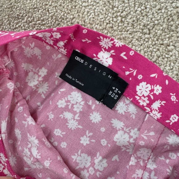 Asos design pink skirt size 2 - Picture 4 of 6
